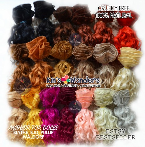 Mohair for dolls wavy pro - for,