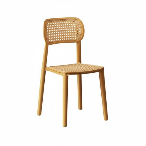 Cane back side chair - side, stackable