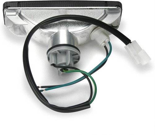Smoked front bumper - bumper, turn