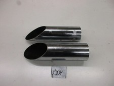 Exhaust tailpipes X304 Yamaha XV 1100 Virago Exhaust tailpipe muffler blunt slas