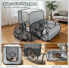 Cat Playpen, 3-in-1 Pop-up
