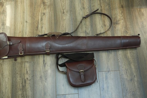 Leather gun slip - gun,