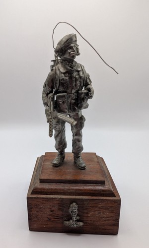 Vintage reme soldier with smg - soldier,