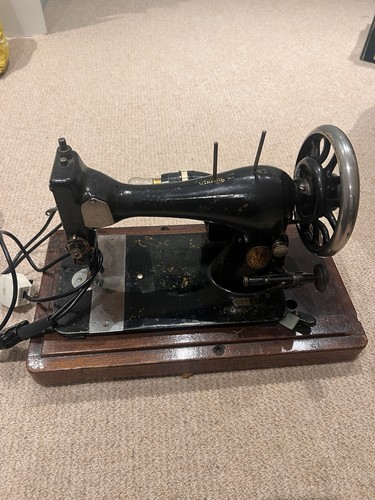 Antique singer sewing machine - sewing,