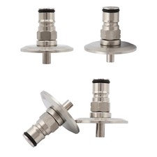 1.5 inch Tri Clamp to Ball Locks Post Soda Keg Parts Brewing Accessory