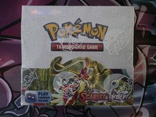Pokemon TCG Scarlet and Violet Base Set Booster Box 36 Packs, New Sealed
