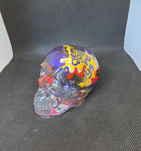 Handmade resin skull - handmade,