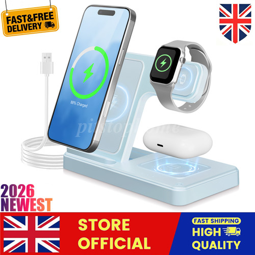 Wireless charger dock 3in1 - wireless,