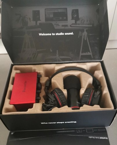 Focusrite scarlett solo studio - focusrite,