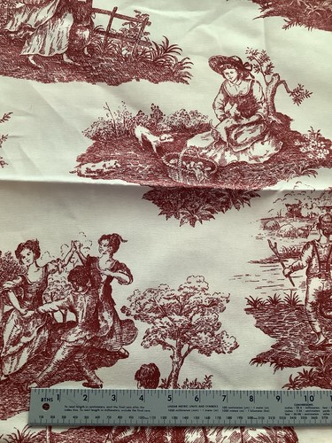 Red white french country - &,