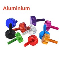 Knurled Thumb Screw Aluminium