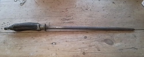 Vintage antique antler honing - antler,
