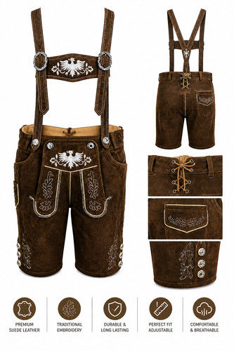 Lederhosen leather mens german - lederhosen,