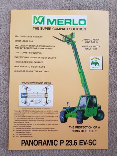 Merlo p23 sc telescopic - p23.6, ev-sc