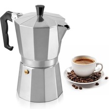Aluminium Moka Pot Espresso Coffee Maker – Italian Style Stove Top Coffee Percol