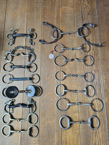 Job lot horse bits - job,