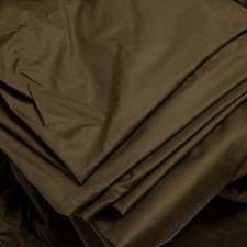 Carol Christian Poell (Austria) Waxed Twill Weave Fabric Military Army Green