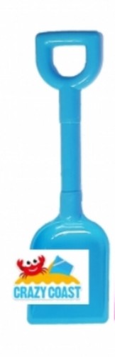 Small plastic beach spade - plastic,