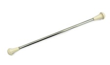 Dance Baton Majorette Twirler Twirling Beginner Tensile Steel SILVER Shaft 