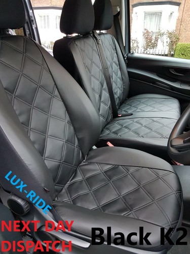 Tailored front seat covers - front, for