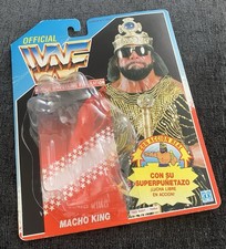 WWF Hasbro Macho King Card/Bubble Spanish  