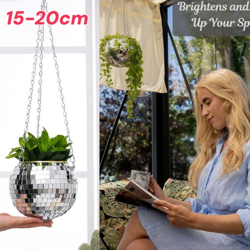 Disco ball planter wall - disco,