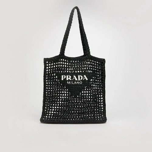 Prada logo embroidered - logo, crochet