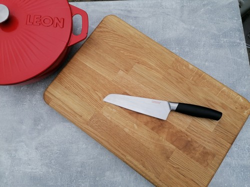 Large oak wood chopping board - chopping,