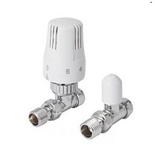 Flomasta white straight - white,