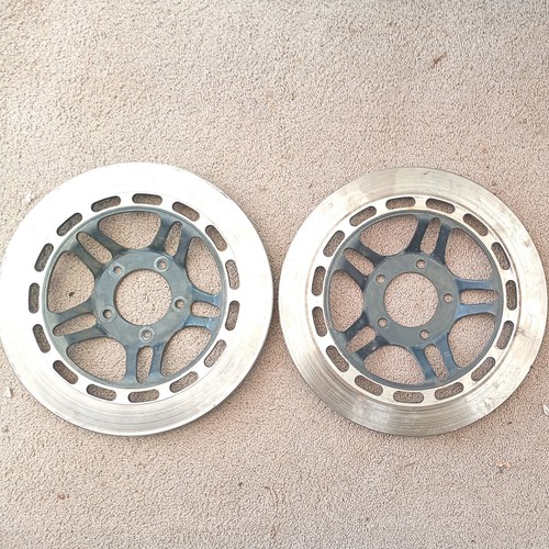 Pair front brake discs honda - pair,