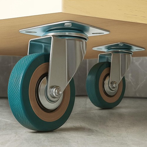 Heavy duty rubber swivel - rubber,