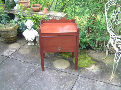 Antique bedside cabinet - cabinet, in