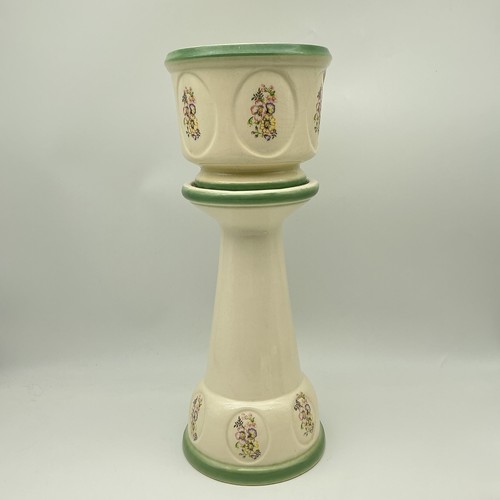 Vintage hand painted floral - painted,