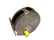 Hardy Perfect 3 3/8″ Trout Fly Reel Red Agate Line Guard Rare