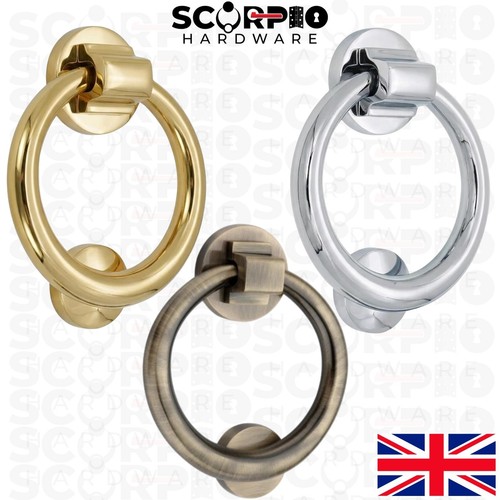 Ring door knocker victorian - door,