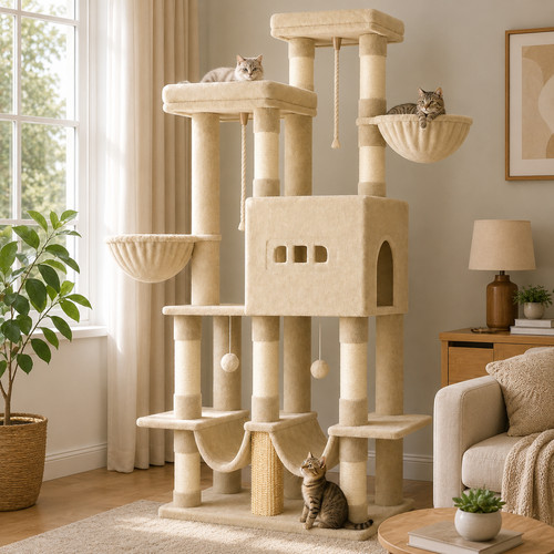 Large cat tree - tree,