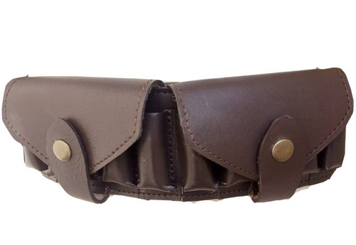 Genuine leather brown - genuine,