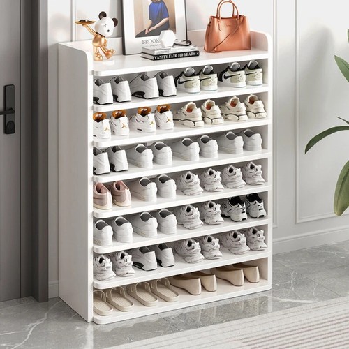 Tier white wooden hallway - wooden,