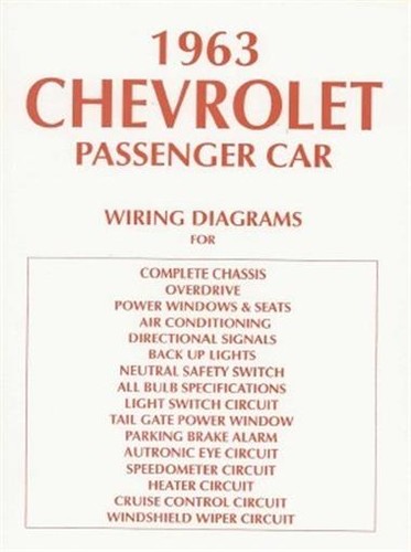 Chevrolet 1963 impala bel air - chevrolet,