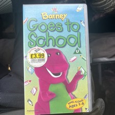 Barney Goes to School VHS