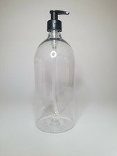 Empty 1 Litre PET Plastic