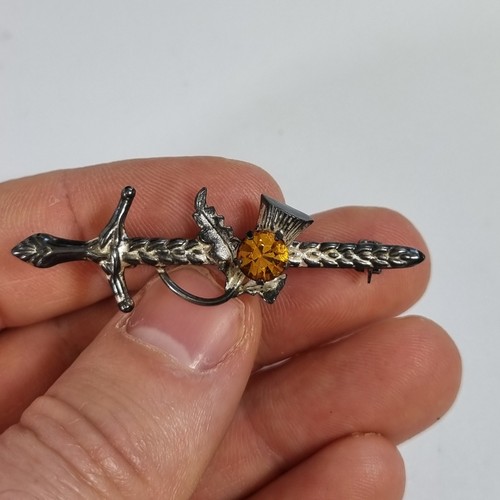 Vintage scottish silver dirk - vintage,