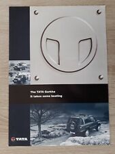 Tata Gurkha Range Brochure 1998 - Tdi  4x4