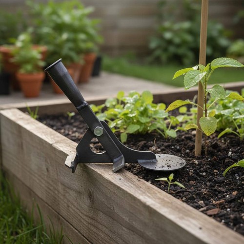 Corn stalk puller long handle - stalk,