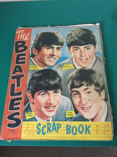 Official beatles scrap book - official,