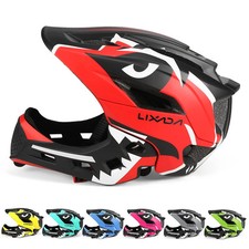 Kids Detachable Full Face Dirt Bike Helmet Cycling Roller Skating Protection UK
