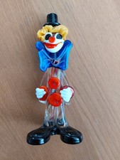 Murano Clown Glass Figurine