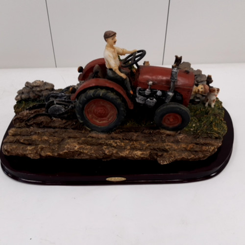 Farm scene figurine - farm,