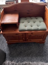 Telephone Cabinet Seat Storage