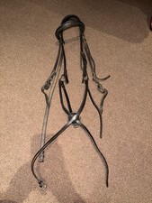 Black grackle bridle size full